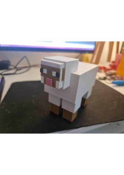 Minik ve Şirin Minecraft Koyun Figürü