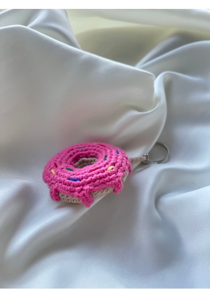 Amigurumi Donut Anahtarlık