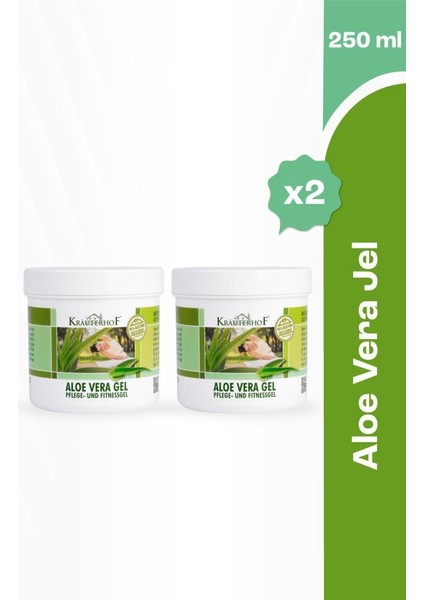 Aloe Vera Nemlendirici Vücut Jeli 250 ml X2 Adet