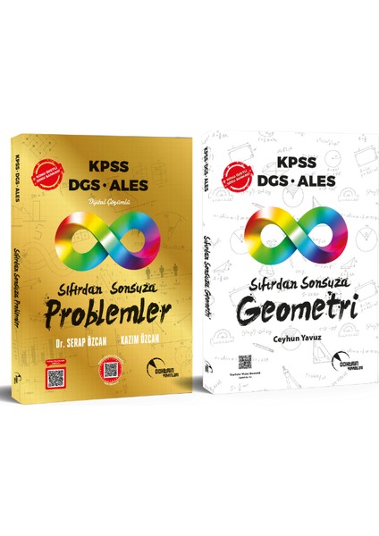 KPSS DGS ALES Sıfırdan Sonsuza Problemler ve Geometri 2 Kitap