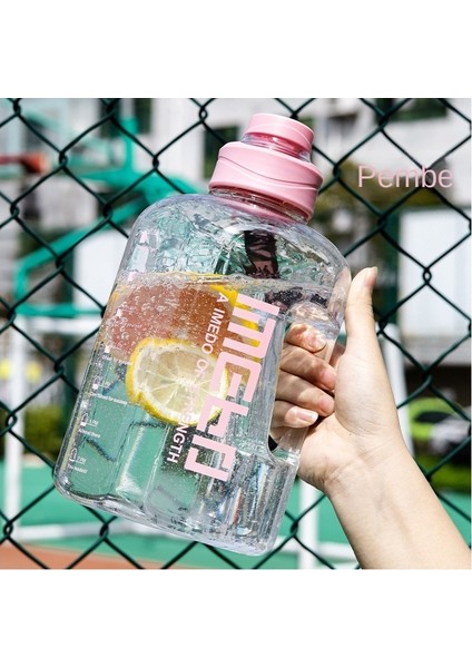 77 Shop 2200 Ml. Büyük Kapasiteli Su Matarası - Yeşil (Yurt Dışından)
