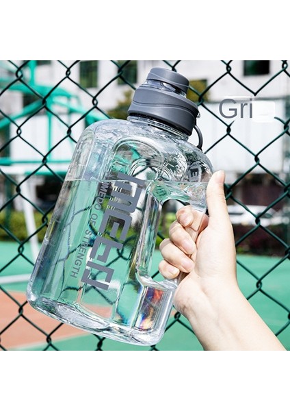 77 Shop 2200 Ml. Büyük Kapasiteli Su Matarası - Yeşil (Yurt Dışından)