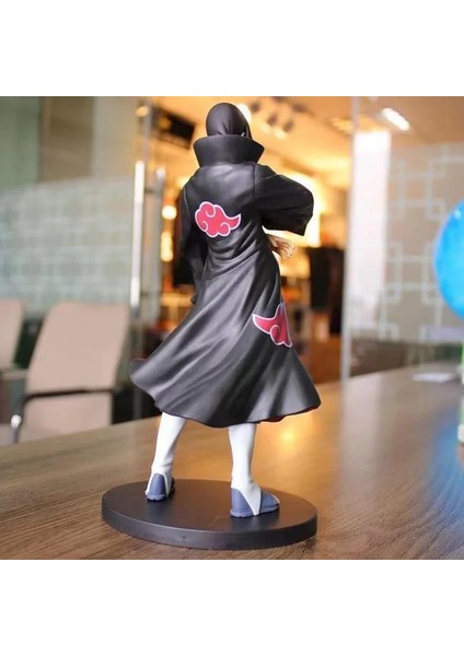 20CM Naruto Anime Modeli Çocuk Oyuncakları Uchiha Itachi Tahsil Karikatür Pvc Action Figure Heykeli Bebek Süsleme Doğum Günü Hediyesi