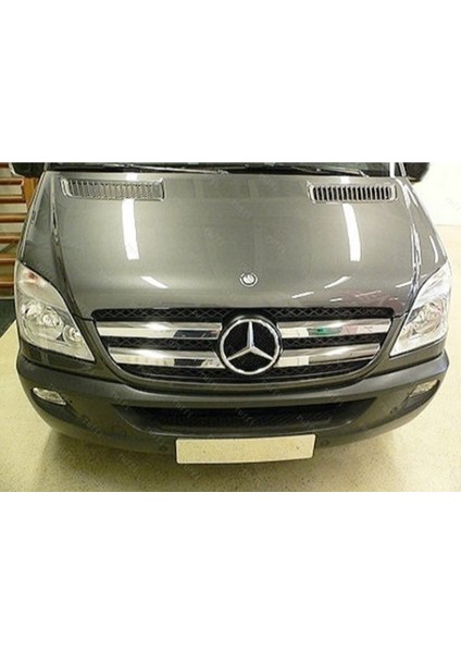 Mercedes Sprinter W906 Krom Ön Panjur 4 Prç. 2006-2013 P.çelik