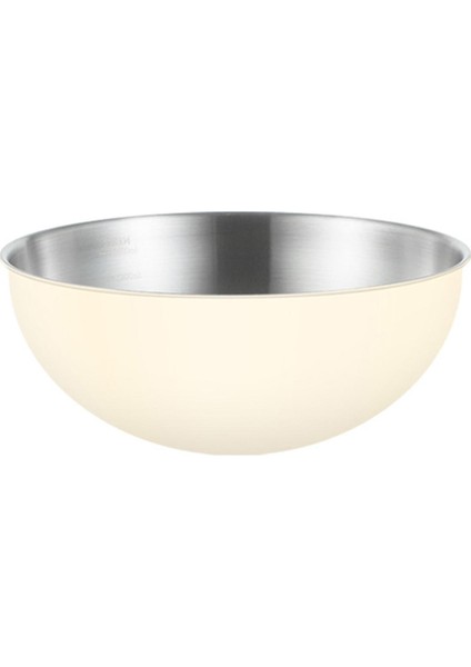 Salata Kaseleri, Servis Kaseleri, Yemek Kabı Tahıl Kaseleri Hafif Karıştırma Kasesi, 22CM Beyaz (Yurt Dışından)