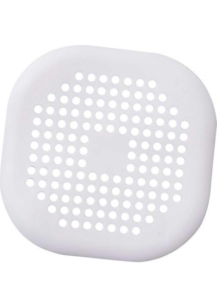 Lavabo Süzgeç Kapağı Yeniden Kullanılabilir Duş Drenaj Saç Süzgeci Duş Banyo Beyaz Için (Yurt Dışından)