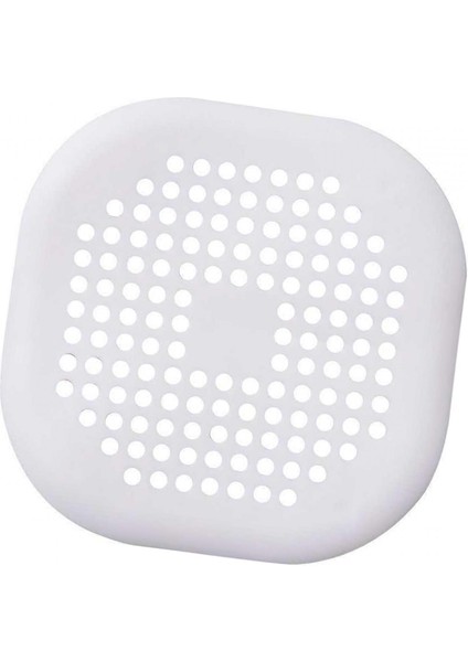 Lavabo Süzgeç Kapağı Yeniden Kullanılabilir Duş Drenaj Saç Süzgeci Duş Banyo Beyaz Için (Yurt Dışından)