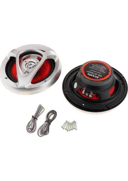 6,5 Inç Araç Ses Hoparl Çifti Stereo Ses Bileşen Sistemi (Yurt Dışından) indirimleri