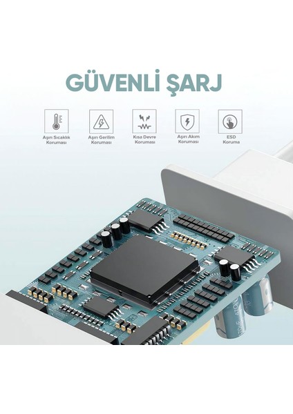 by Deji Xiaomi Uyumu Hızlı Şarj Aleti Mi 8 / Lite / Pro / SE / A2 / 5 / 5C / 5S Plus / 6 / A3 / Max 2 3/Mix 3