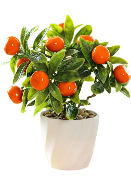 Simüle BONSAI-112183 Küçük Kamkat Simüle Edilmiş Bonsai (Yurt Dışından)