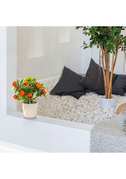 Simüle BONSAI-112183 Küçük Kamkat Simüle Edilmiş Bonsai (Yurt Dışından)