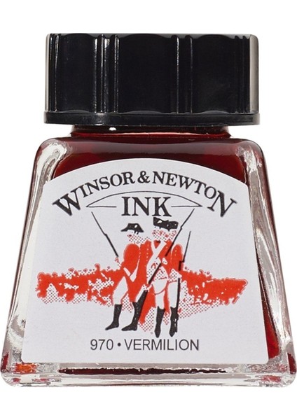Drawing Ink Çini Mürekkebi 14ML 680 Vermilion
