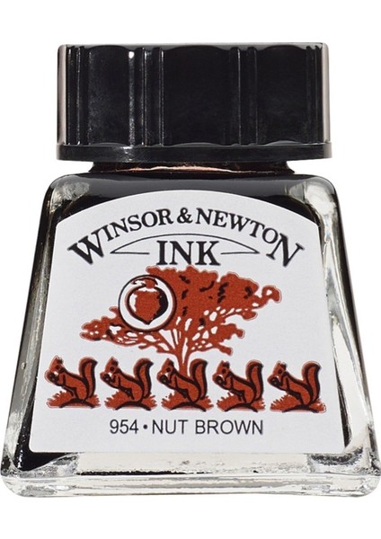 Drawing Ink Çini Mürekkebi 14ML 441 Nut Brown