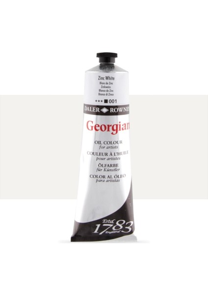 Georgian Yağlı Boya 225ML 001 Zinc White
