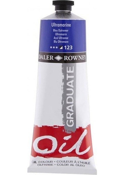 Graduate Yağlı Boya 200 ml 123 Ultmarine