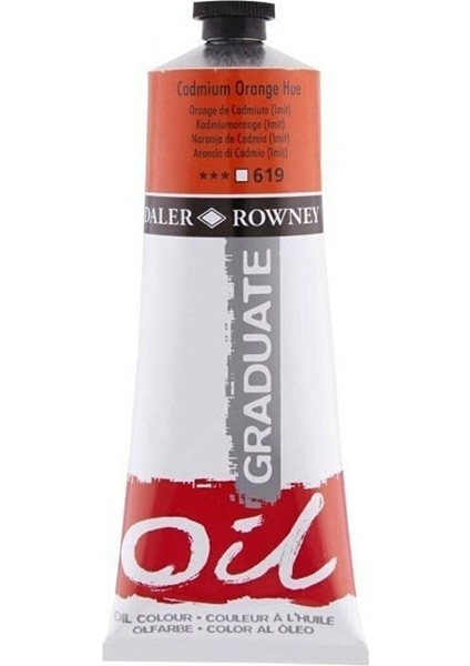 Graduate Yağlı Boya 200ML 618 Cadmium Yellow Deep Hue