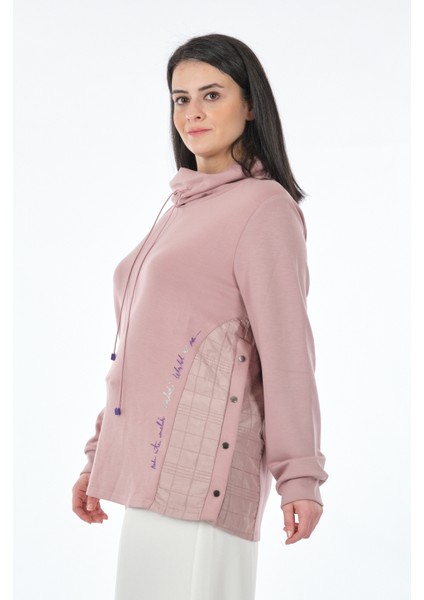 Kadın Oversize Kapüşonlu Sweatshirt - Rahat ve Şık Günlük Stil indirimleri