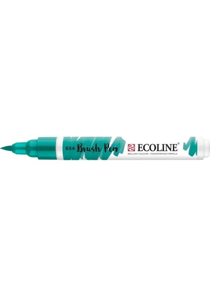 Ecoline Brush Pen Fırça Uçlu Kalem 654 Fir Green