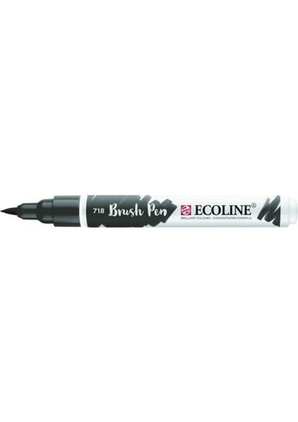 Warm Grey Ecoline Brush Pen Fırça Uçlu Kalem 718