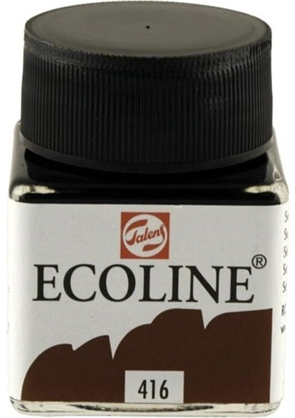 Ecoline Sıvı Sulu Boya 30 ml 416 Sepia