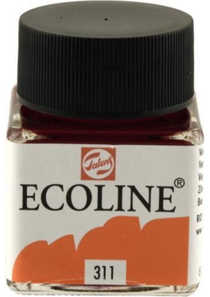 Ecoline Sıvı Suluboya 30 Ml. 311 Vermilion