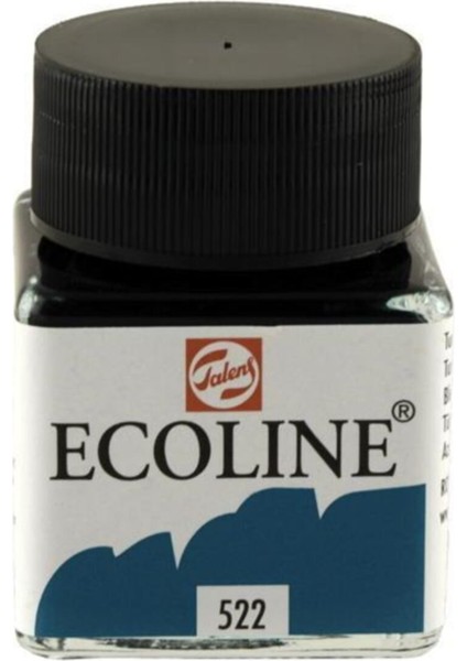 Ecoline Sıvı Sulu Boya - 522 Turquoise Blue