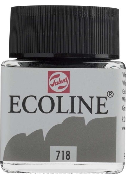 Ecoline Sıvı Suluboya 30ML 718 Warm Grey