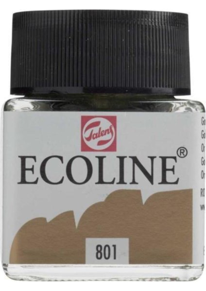 Ecoline Sıvı Suluboya 30 Ml. 801 Gold