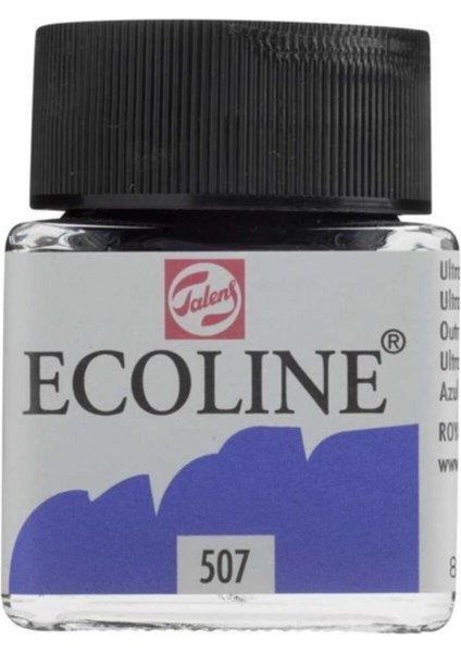 Ecoline Sıvı Suluboya 30ML 507 Ultramarine Violet