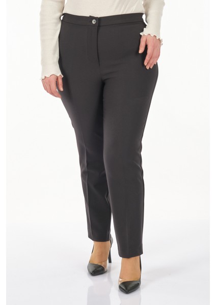 Minimalist Kadın Pantolon - Regular Fit - Günlük Kullanım İçin İdeal