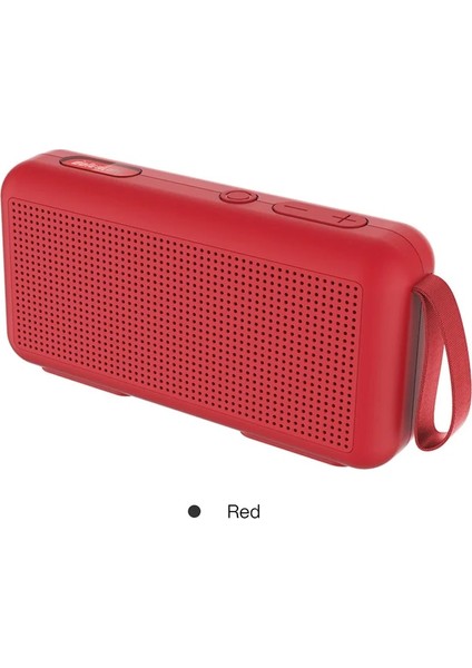 Taşınabilir Kablosuz Hoparlör Stereo Bluetooth 5.0 Hifi Ses Yaratıcı Graffiti Stereo Kırmızı Mini Ses Kutusu Açık Havada (Yurt Dışından)