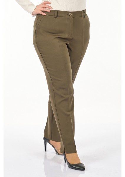 Minimalist Kadın Pantolon - Regular Fit - Günlük Kullanım İçin İdeal modelleri