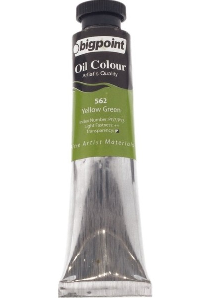 Yağlı Boya 200ML Yellow Green 562