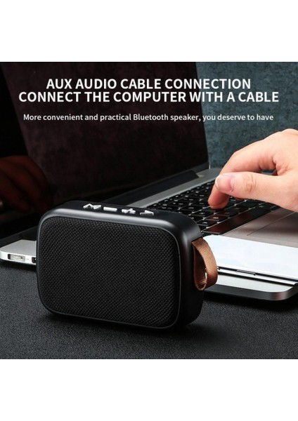 2021 Yeni G2 Kumaş Kablosuz Bluetooth 4.2 Hoparlör Açık Yaratıcı Kart U Sürücü Ses Taşınabilir Mini Subwoofer Kablosuz Hoparlör (Yurt Dışından) fırsatları