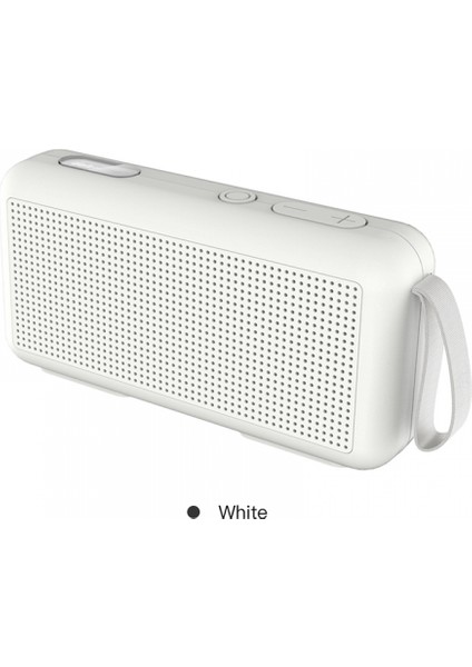 Taşınabilir Kablosuz Hoparlör Stereo Bluetooth 5.0 Hifi Ses Yaratıcı Graffiti Stereo Beyaz Mini Ses Kutusu Açık Havada (Yurt Dışından)