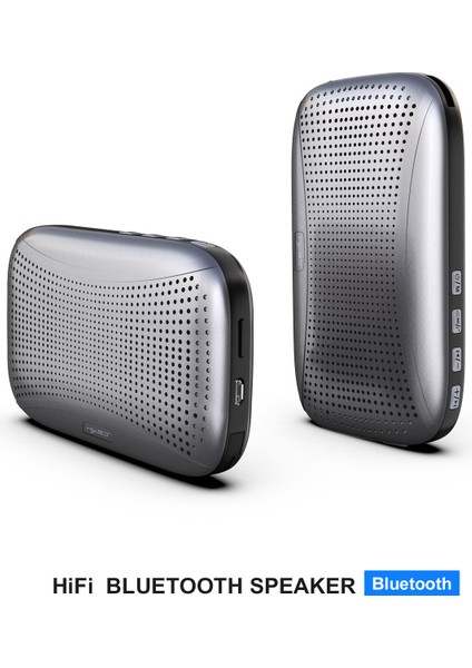 Hafif Bluetooth Ses, Kablosuz Bluetooth Hoparlör, Subwoofer Kartı, Açık Havada Sürüş Taşınabilir Ses (Yurt Dışından)