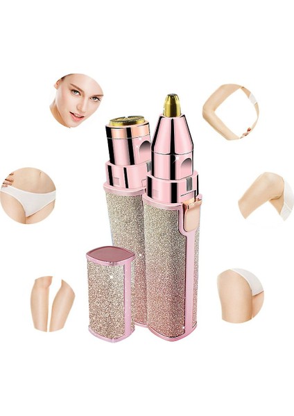 Mini Elektrikli Tıraş Makinesi Erkek Taşınabilir Tıraş Makinesi USB Şarj Yüz Tam Vücut Tıraş Makinesi (Yurt Dışından)
