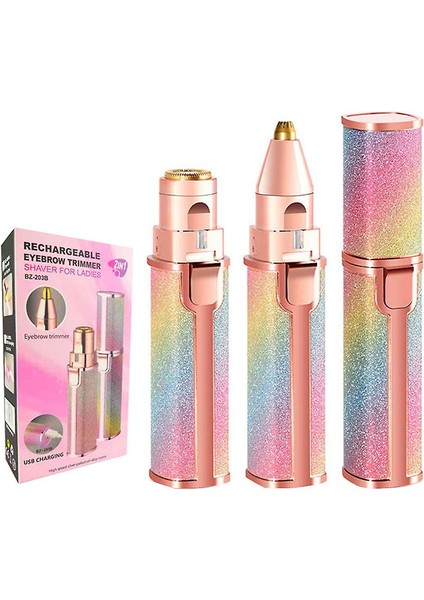 Mini Elektrikli Tıraş Makinesi Erkek Taşınabilir Tıraş Makinesi USB Şarj Yüz Tam Vücut Tıraş Makinesi (Yurt Dışından)