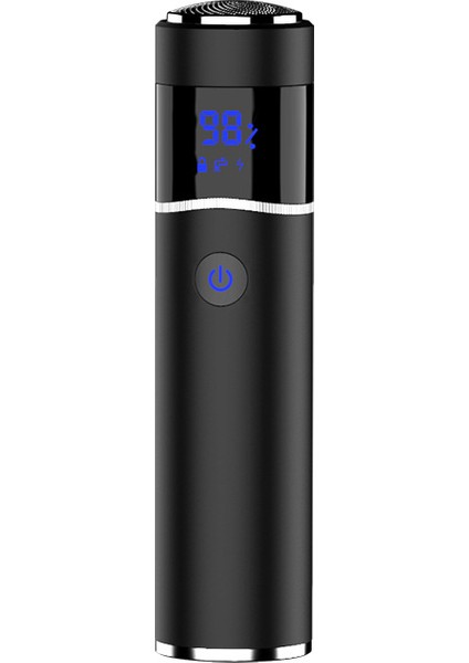 Erkek Elektrikli Tıraş Makinesi, USB Şarjlı, Taşınabilir Tıraş Makinesi, Siyah (Yurt Dışından)