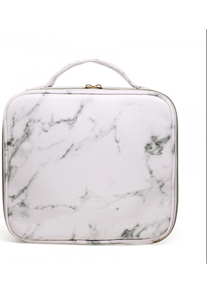 Seyahat Makyaj Çantası Profesyonel Kozmetik Tren Çantaları Sanatçı Saklama Çantası Makyaj Alet Kutuları Fırçalar Bölmeli Çantalar Su Geçirmez Çıkarılabilir Makyaj Organizatörü (Yurt Dışından) fırsatları