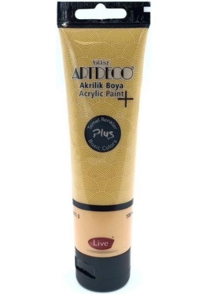 Plus Akrilik Boya 100ML Tüp 475 Napoli Sarısı