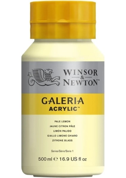 Winsor Newton Galeria Akrilik Boya 500ML. 434 Pale Lemon