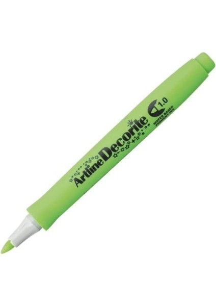 Decorite Marker Kalem Yuvarlak Uç 1.0 Yellow Green