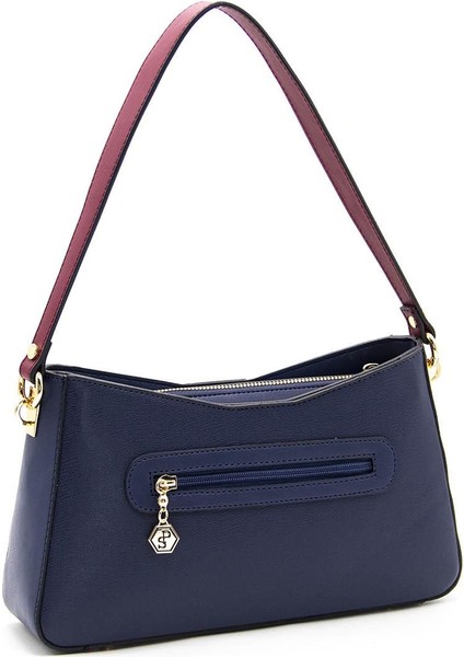 Kadın Omuz Çantası Laci - Bordo SP1102 Silver & Polo fırsatları