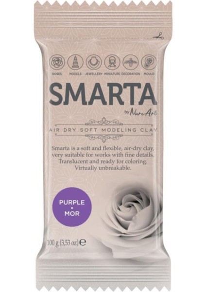 Modelleme Kil Hamuru 100 gr No:11 Mor (Purple)
