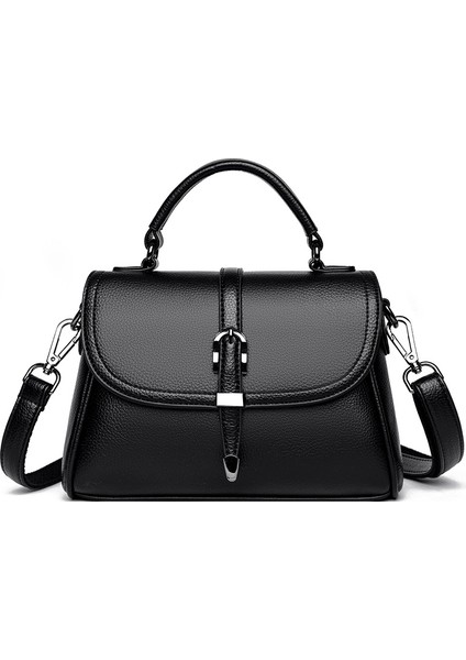 Büyük Kapasiteli, Şık, Basit Çapraz Askılı Omuz Çantası (Yurt Dışından)