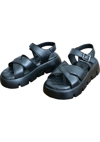 Deri Kadın Sandalet