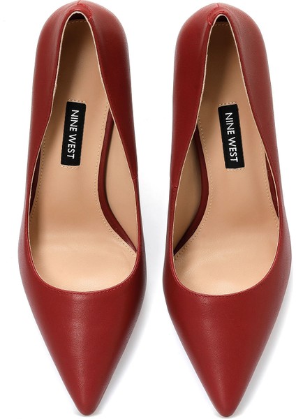 Nine West Fayla 3pr Bordo Kadın Topuklu Ayakkabı