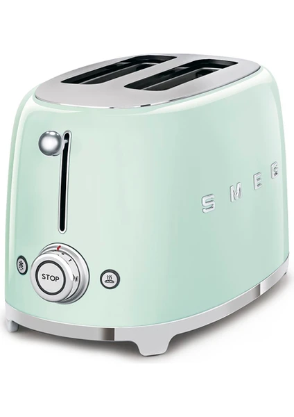 Smeg Pastel Yeşil 2X1 Ekmek Kızartma TSF01PGEU