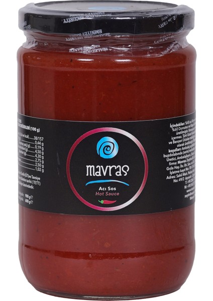 Acı Sos 600 gr